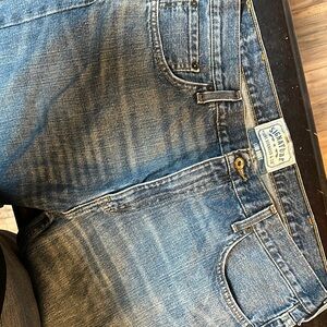 Signature by Levi Strauss Blue Straight Jeans 38x32